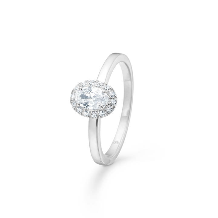 Mads Z Stellar Ring In Silver With Zirconia