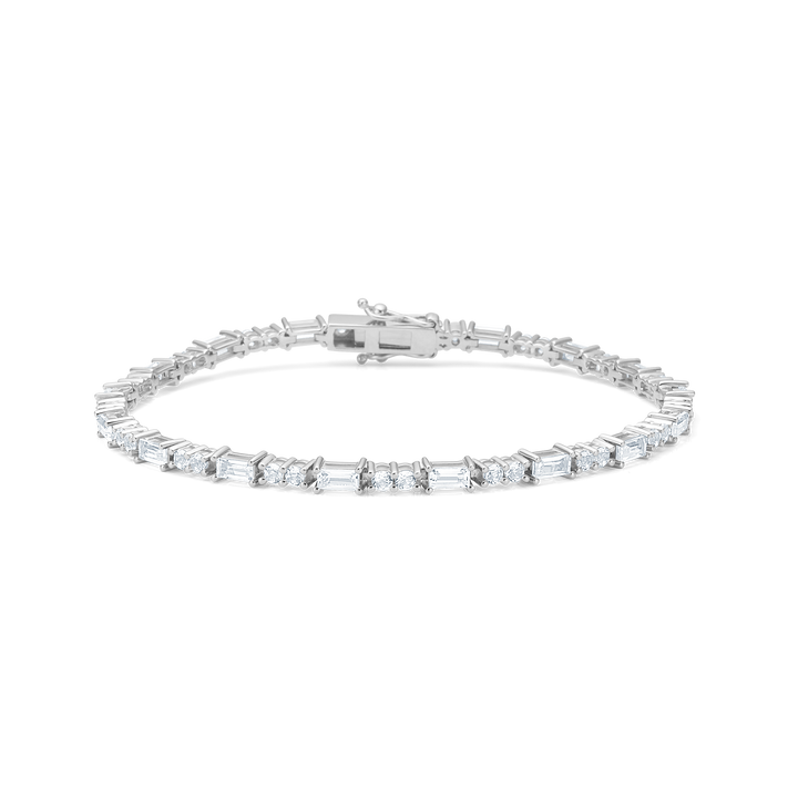 Mads Z Celestial by Medina Silver Bracelets with Topaser