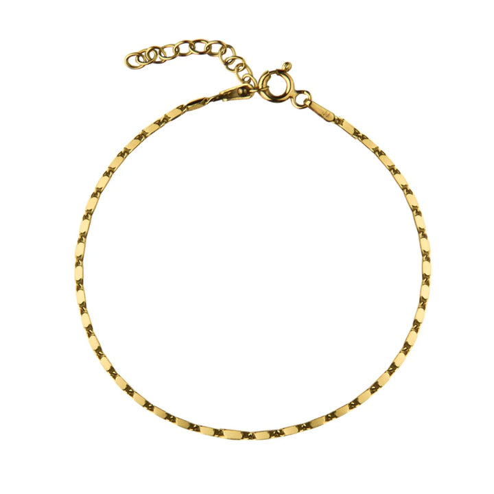 Jeberg Jewellery Mabel Bracelet In Gold Plated Silver