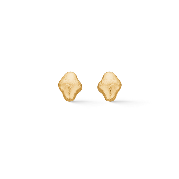 Studio Z Lumi Earrings In Gold Plated Silver