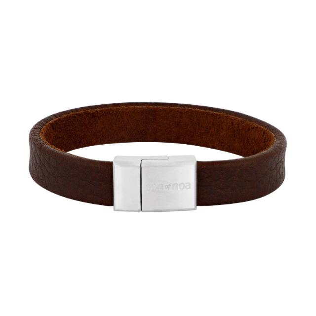Son Of Noa Men's Bracelet In Brown Leather - 809703192