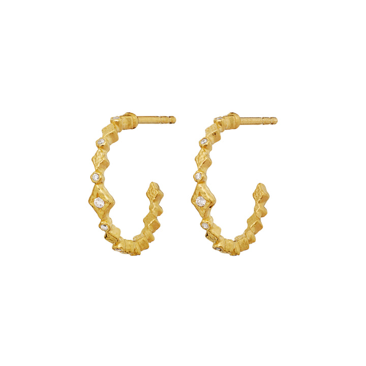 Moonesten Arlette Gold plated Hoops