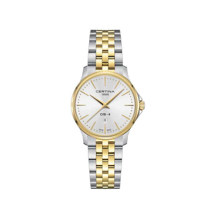 Certina DS-8 Lady Steel w. Gold PVD