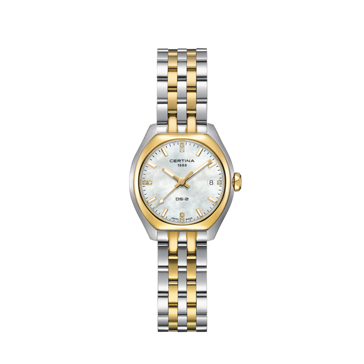 Certina DS-2 Lady Steel with Gold PVD
