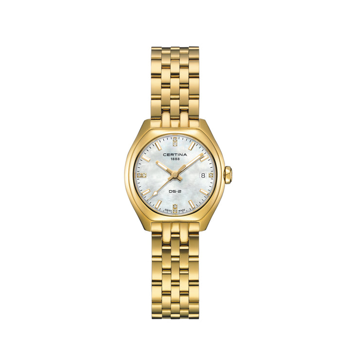 Certina DS-2 Lady Quartz Gold PVD