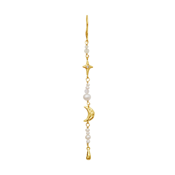 Moonesten CIO CIO Gold plated single earring