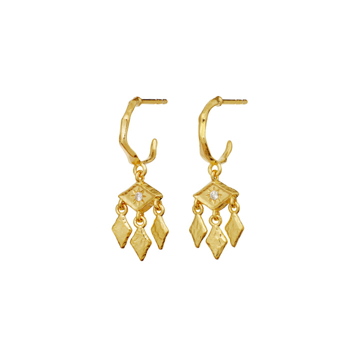 Moonesten Edwina gilded earrings