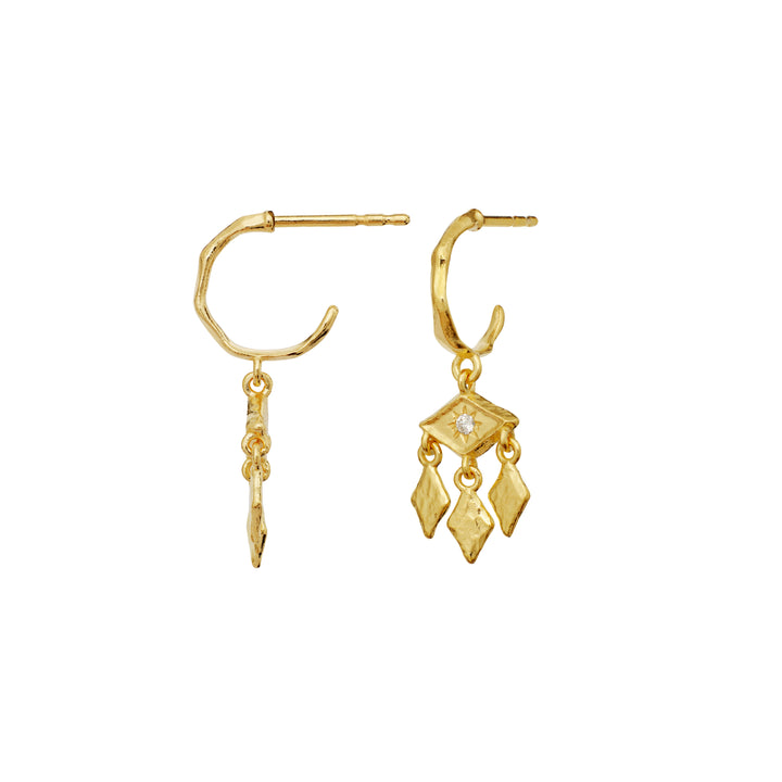Moonesten Edwina gilded earrings