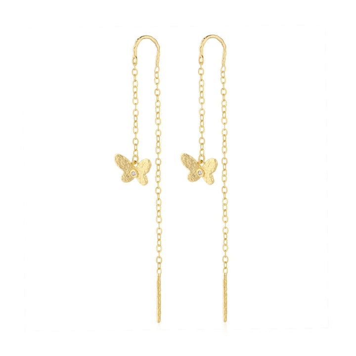 Wioga Esther Earrings In Gold Plated Silver