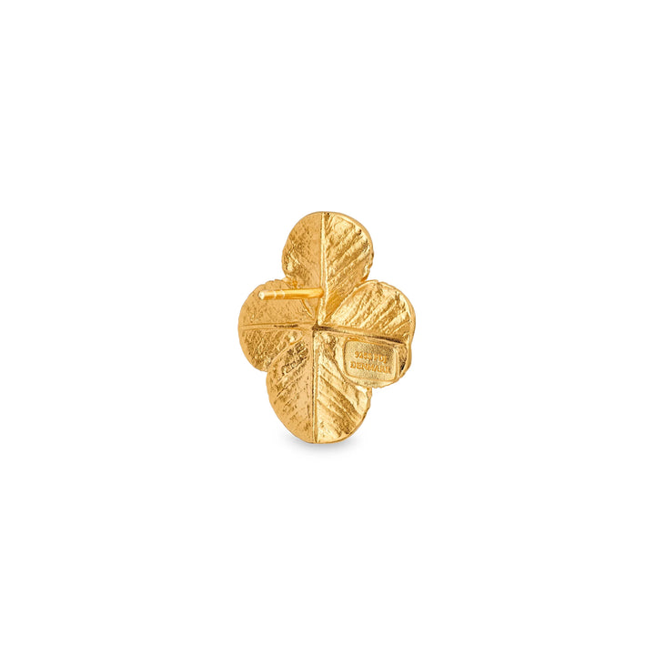 Flora Danica Firlly clover statement earpieces