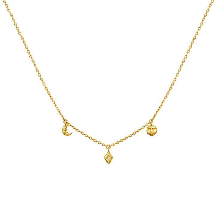 Moonest's Lea Gilded Necklace
