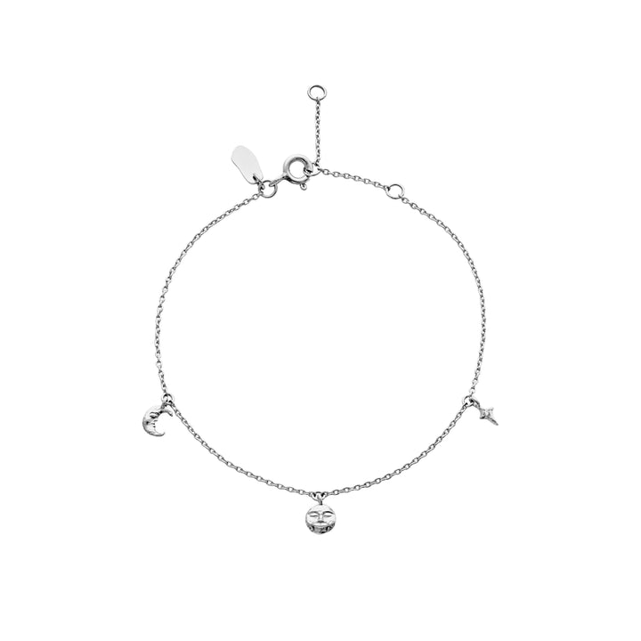 Moonesten Lysander Silver Bracelets