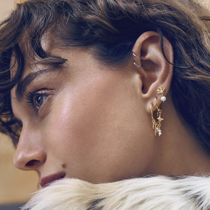 Moonesten Odette gilded earrings