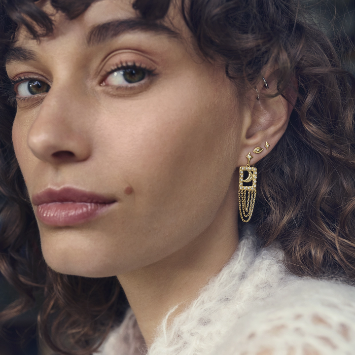 Moonesten barbra gilded earrings