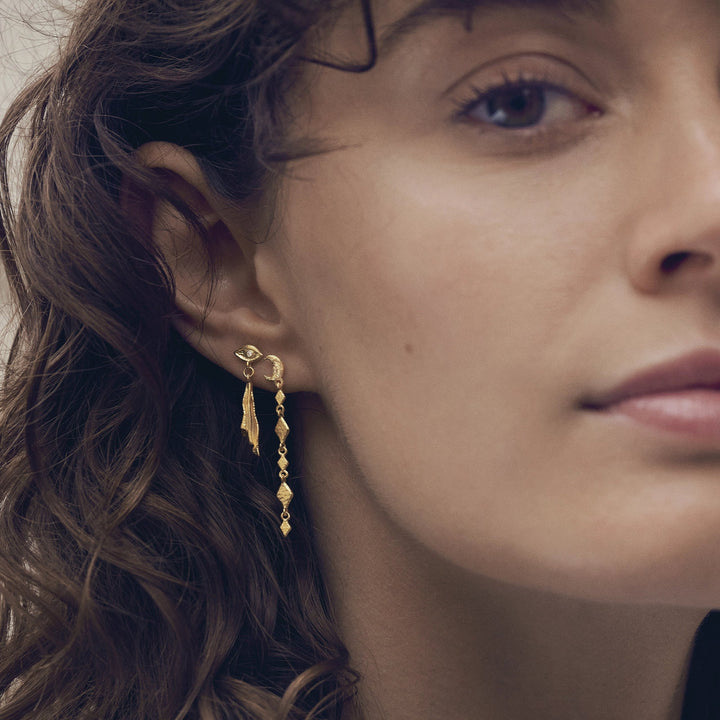 Moonesten Minola gilded earrings