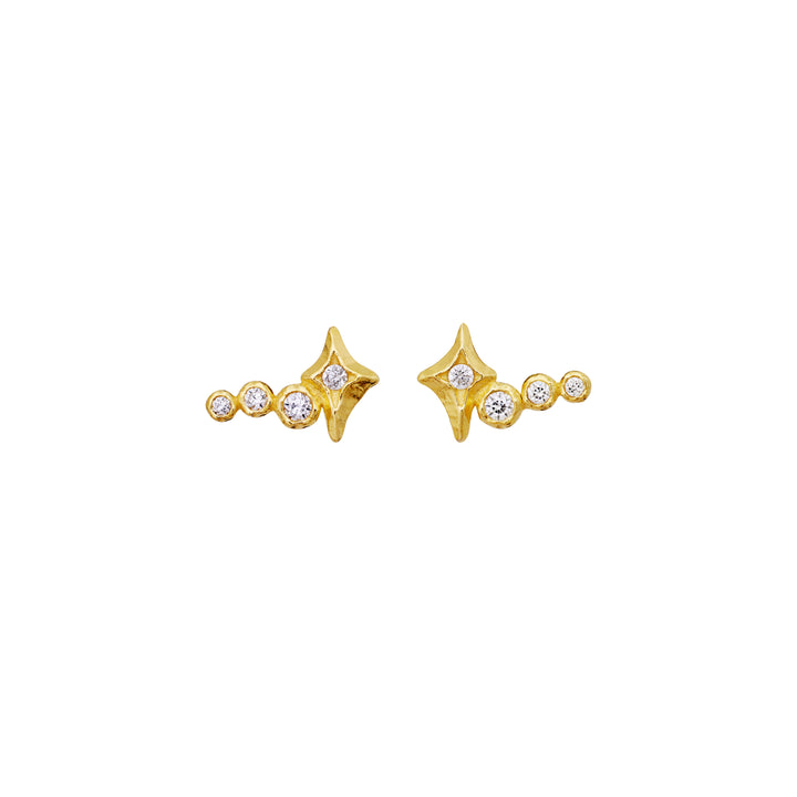 Moonstein Minna gilded earpieces