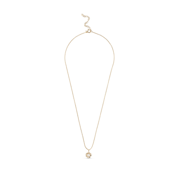 Enamel Sunshine Necklace Daisy