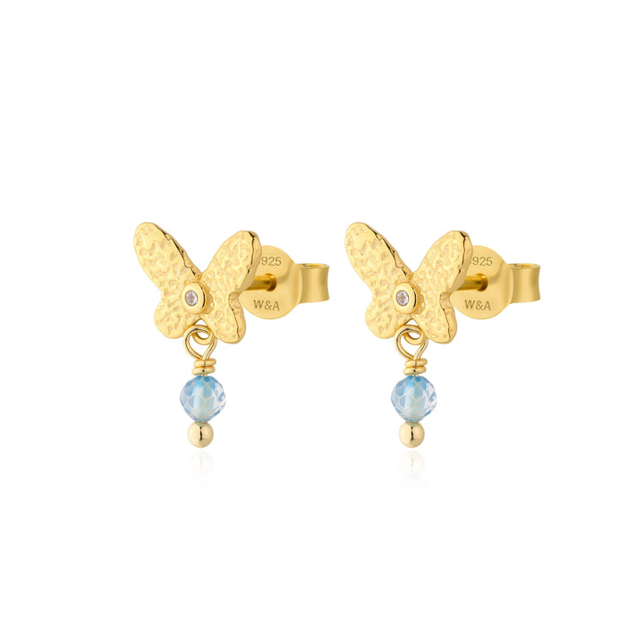 Wioga Norma Earrings In Gold Plated Silver