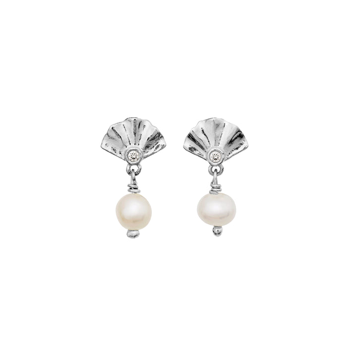 Moonesten odette silver earrings