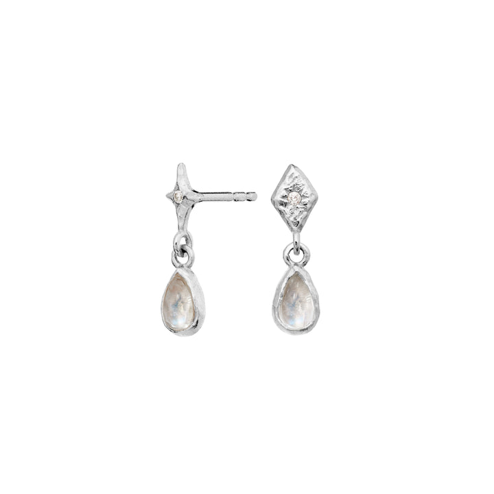 Moonesten Poco Silver Earrings