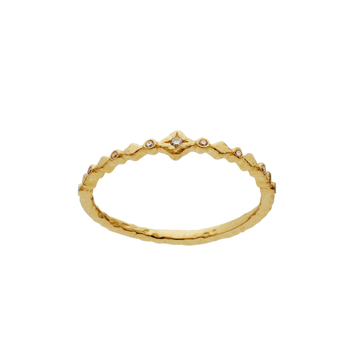 Moonesten ria gilded ring