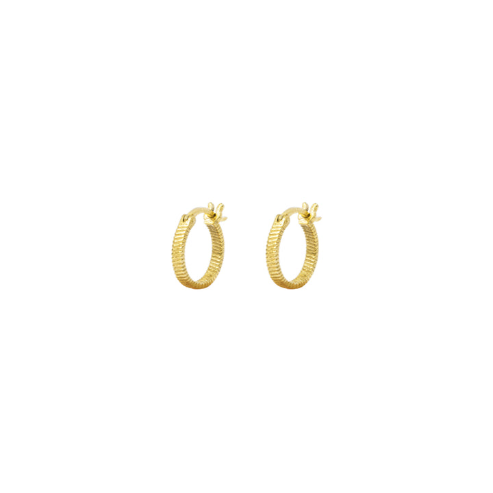Vincent Fortune Teller Creol Golded Earrings Small 12mm