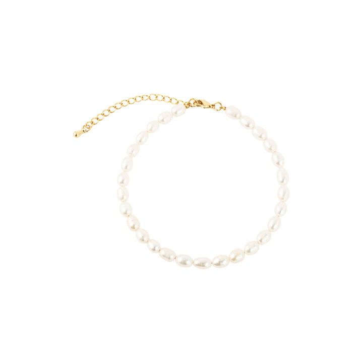 Vincent Venus Gold Plated Pearl Bracelet