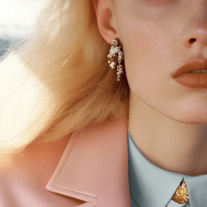 Vincent Lost ember gilded earrings