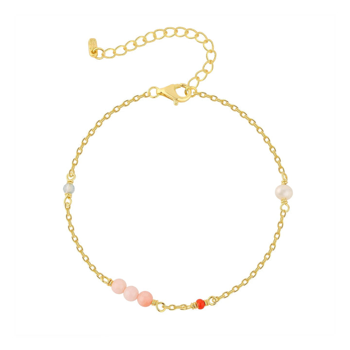 Wioga Zoe Bracelet In Gold Plated Silver