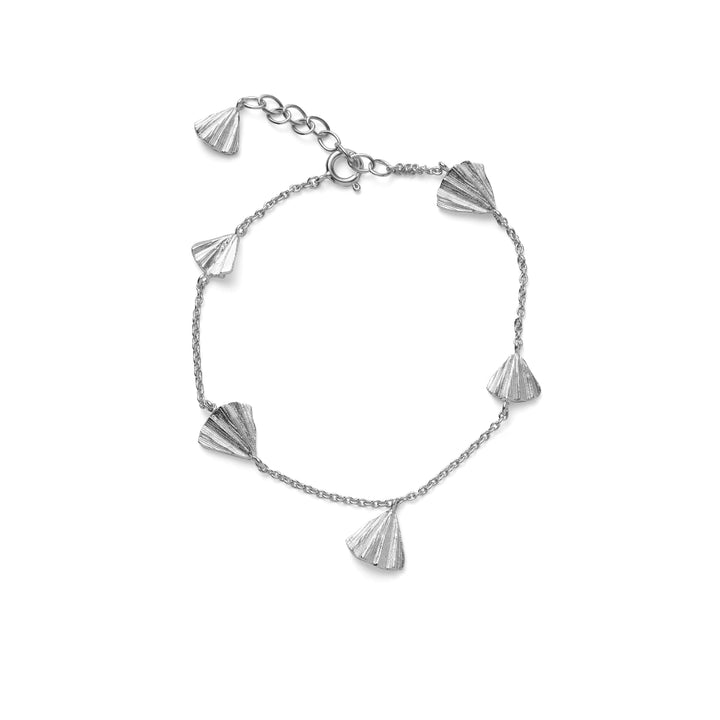 Pernille Corydon Autumn Leaf Bracelet in Silver
