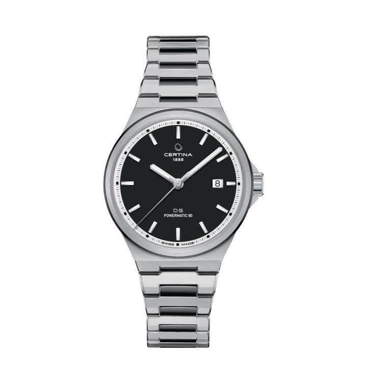 Certina DS-7 Powermatic 80 - Antracit PVD-belægning 39mm - - C0434072206100