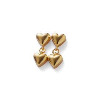 Pernille Corydon Adore Earrings In Gold Plated