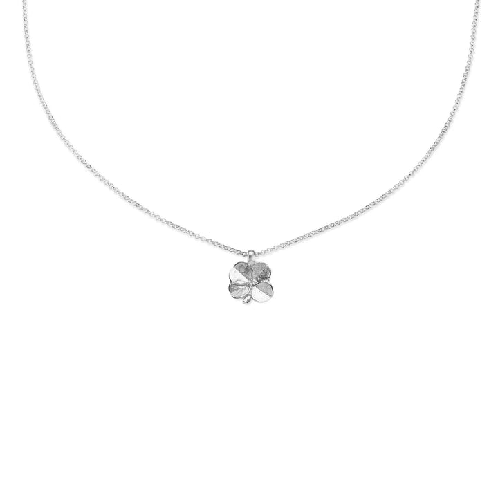 Flora Danica Firkløver Halskæde - Sølv - Halskæder - 907.FLC-NE-S