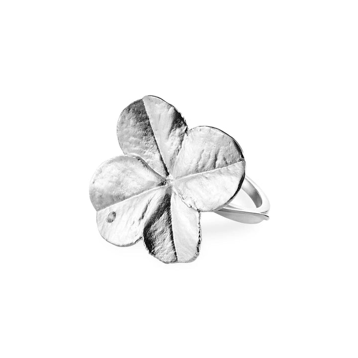 Flora Danica Firkløver Statement Ring - Sølv - Ringe - 907.FLC-STRI-S-001