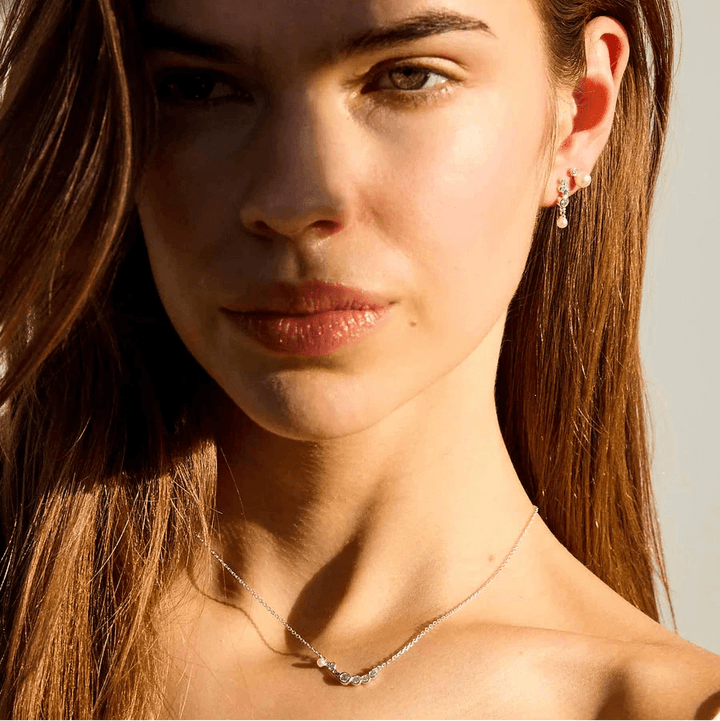 Hultquist Copenhagen Harper Sølv Halskæde m. Zirkonia - Halskæde - 1S08606S