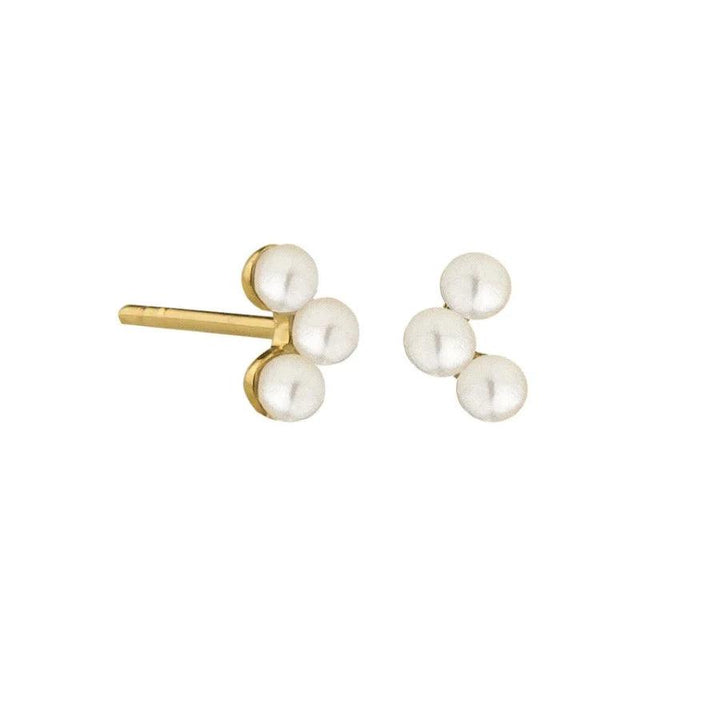 Jeberg Jewellery Cordelia Pearl Arch Stud - Øreringe - 52720