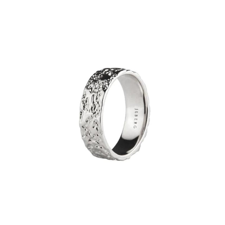 Jeberg Jewellery Mens Moon Band Ring I Sølv - Ringe - MENS622-001