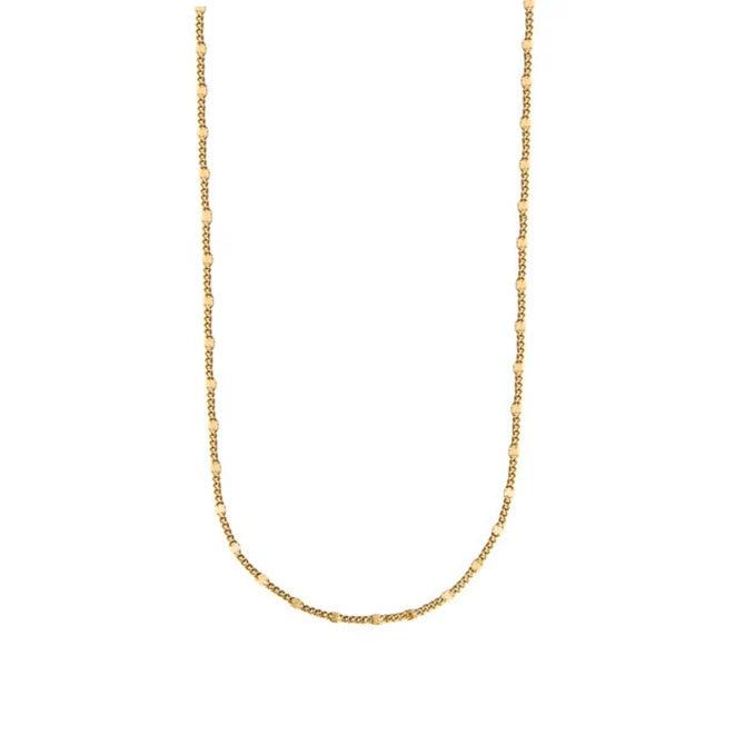 Jeberg Jewellery Vera Halskæde I Forgyldt Sølv - Halskæde - 4690-42-G