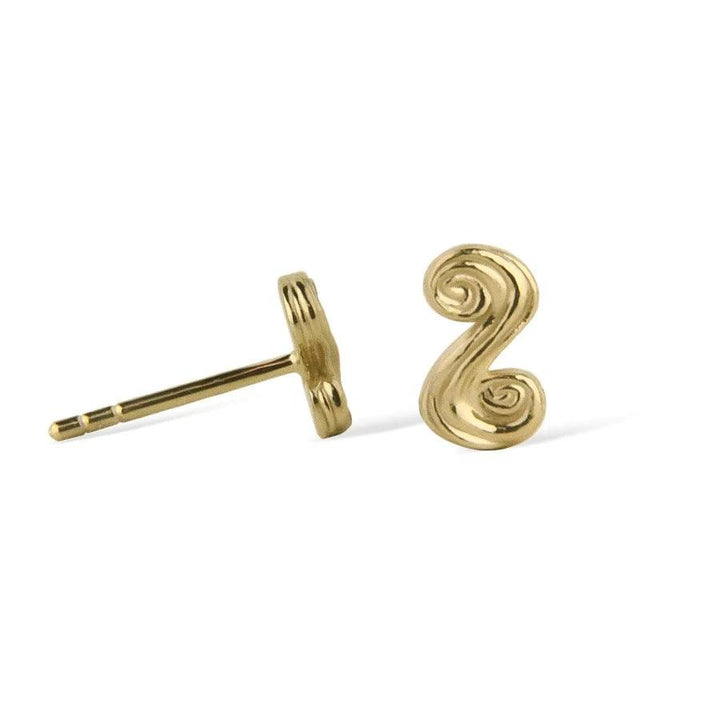 Jeberg Jewellery Wavy Studs - Øreringe - 52460