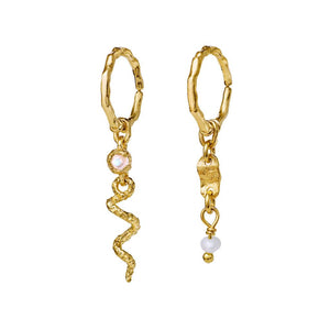Gold plated hoops & hoop earrings