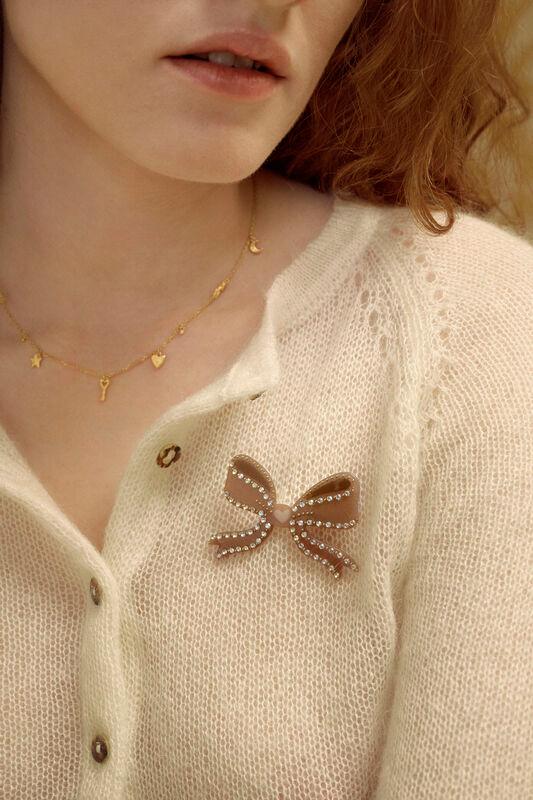 Maanesten Memoru Brooch Mocha - Accessories - 3993-Onesize