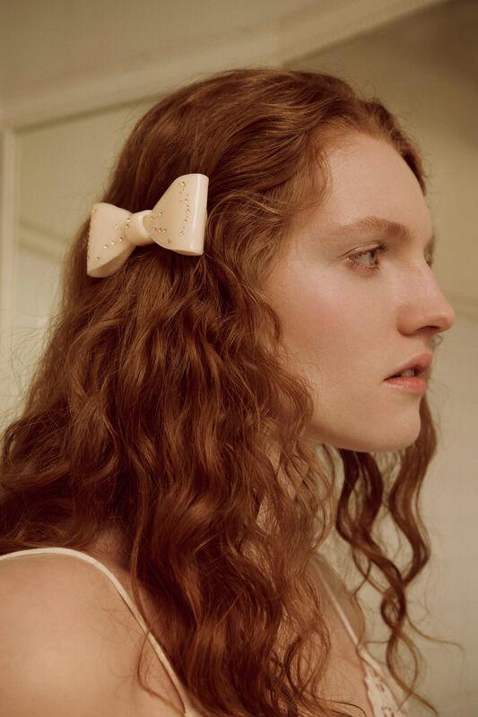 Maanesten Ribin Hair Clip Cream - Accessories - 3981-Onesize