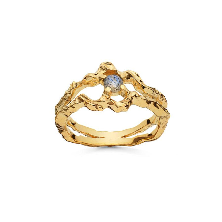Maanesten Shelly Ring 18kt Forgyldt Sølv - 4738A - Ringe - 4738A-001