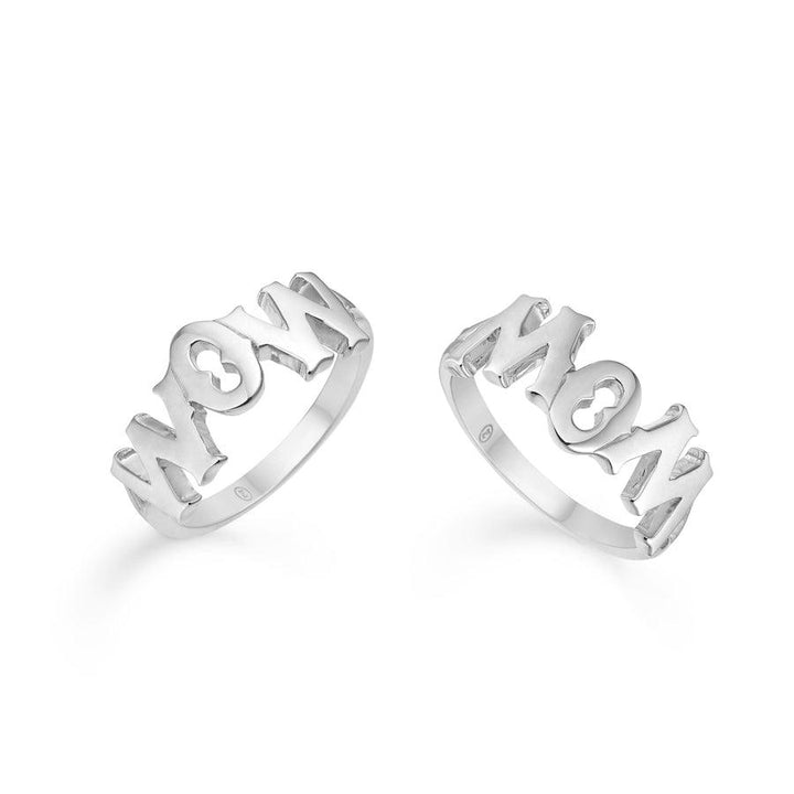 Mads Z Sølv Wow/Mom Ring - Ringe - 2140097-001
