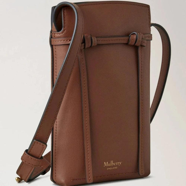 Mulberry Clovelly Phone Pouch Micro Classic Grain Oak - Clovelly - RL8557/587G222
