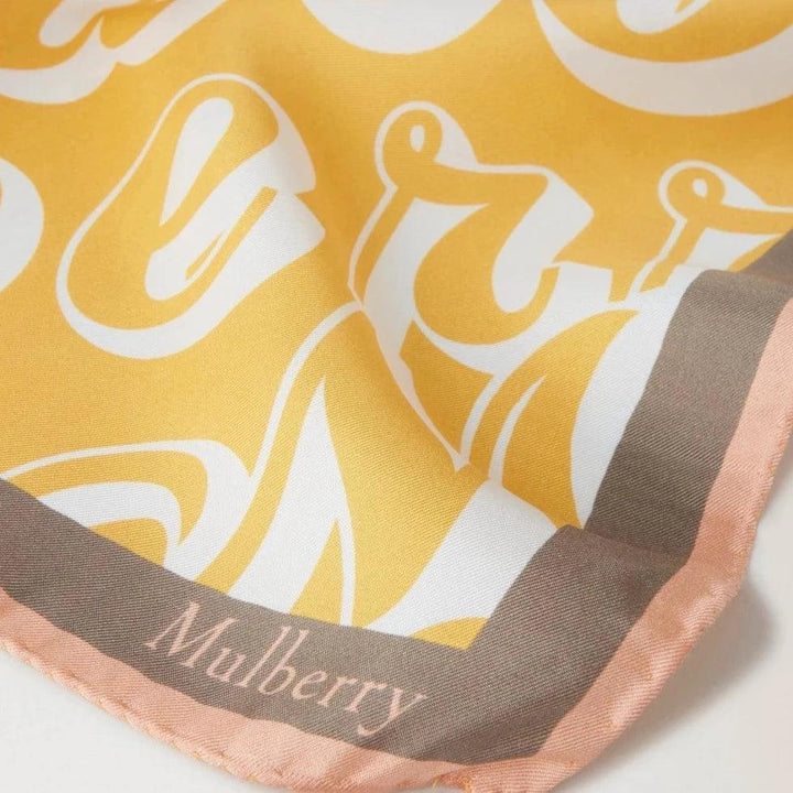 Mulberry Fantasy Logo Square Scarf - Tørklæder - VS4802/027P504