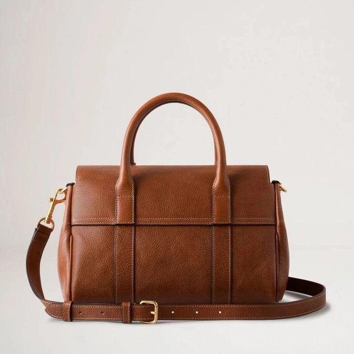 Mulberry Small Bayswater Satchel NVT Oak - Bayswater Taske - HH9220/275G110