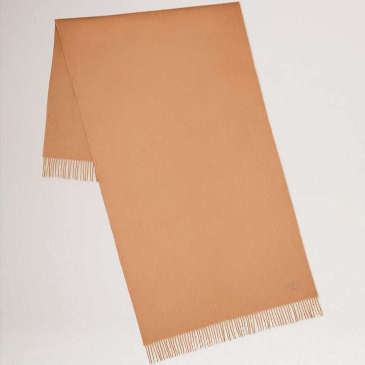 Mulberry Solid Merino Wool Scarf Camel - Tørklæder - VS4240/947H150