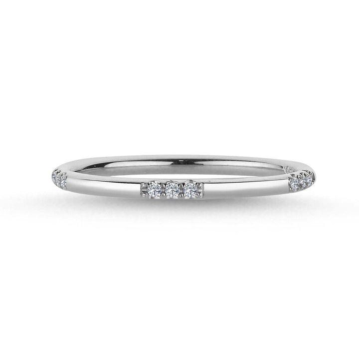 Nuran 14kt Noelle Ring Med Diamanter - A3062 - Ringe - A3062-0075HG-001
