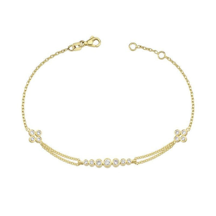 Nuran Olivia Armbånd Med Diamanter - Armbånd - B2300-020